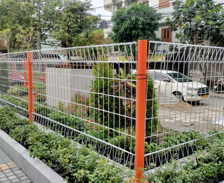Hàng rào bẻ 2 đầu