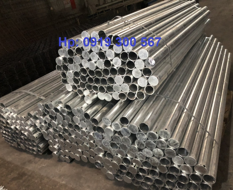 Cột hàng rào mạ kẽm nhúng nóng